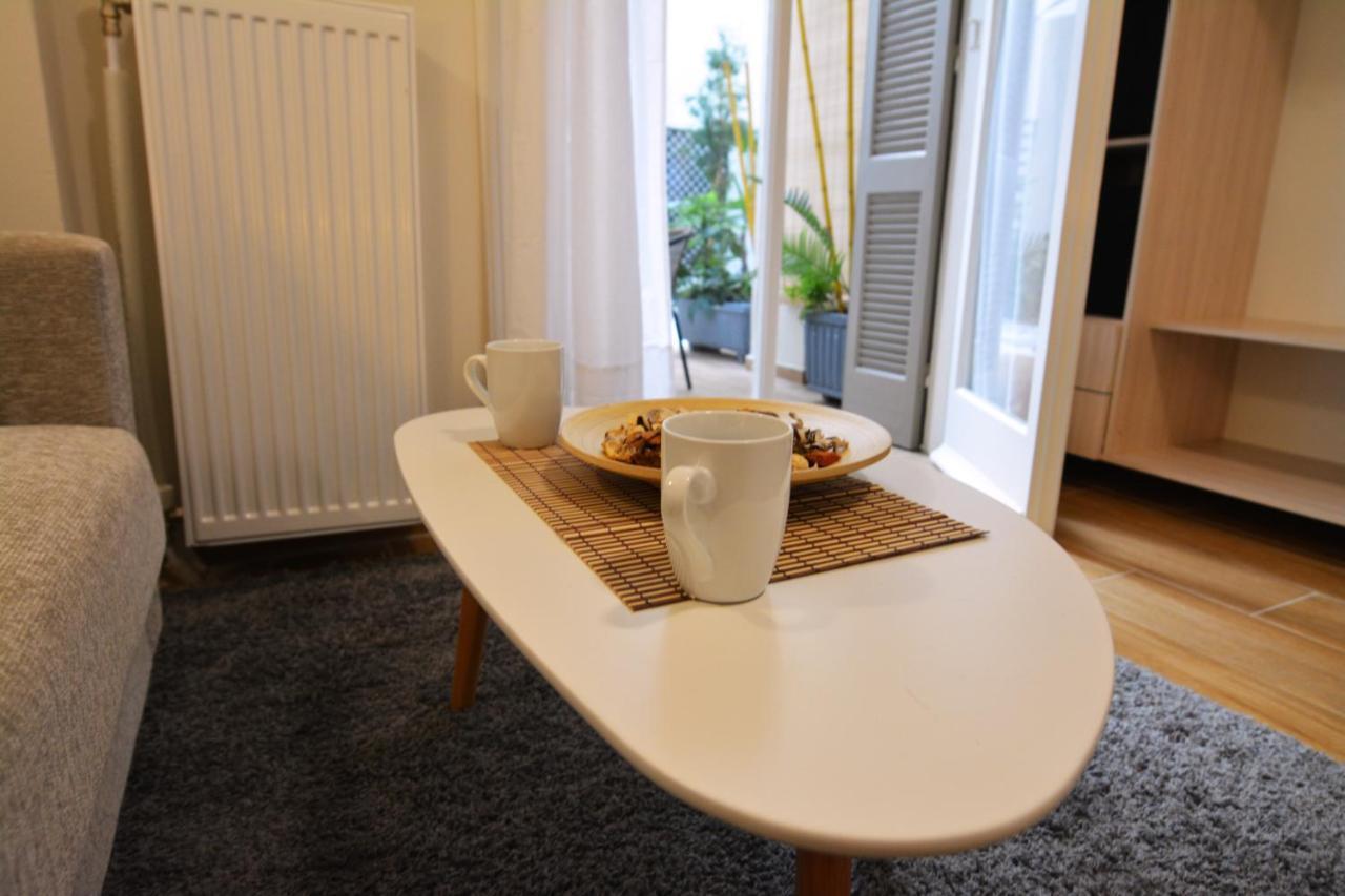 Studio Posh With Garden In Kolonaki Athén Kültér fotó